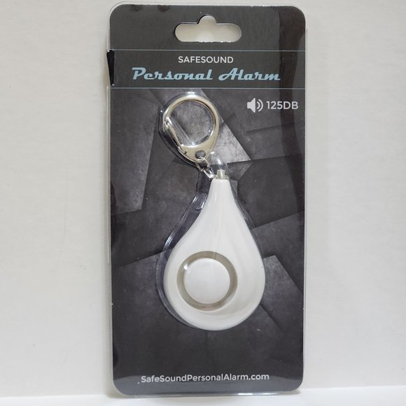 SafeSound Personal Alarm 125dB Loud Siren Security Keychain Women Elderly NEW - Picture 1 of 2